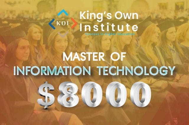 Master of IT in $000