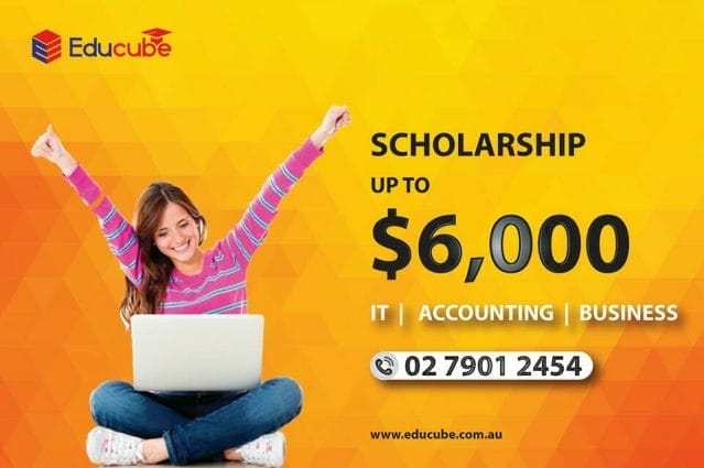 Scholarship up to aud 6000
